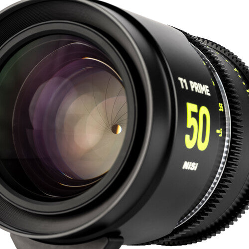 NiSi 50mm T1 Full-Frame Cinema Lens (ARRI LPL)