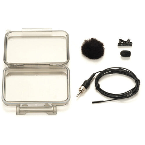 Saramonic K9-LAV Premium 3mm Omnidirectional Lavalier Microphone with 3.5mm Locking TRS Connector for Sony Wireless