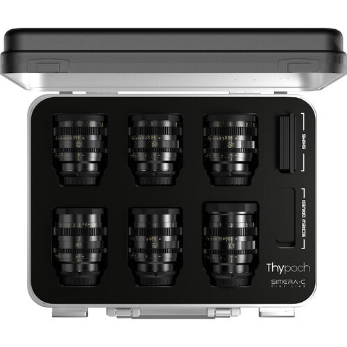 Thypoch Simera-C T1.5/T1.9 Cine 6-Lens Kit (Sony E)