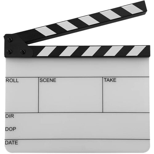 Filmsticks Action! Nano Acrylic Medium Clapperboard (3 x 2.8")
