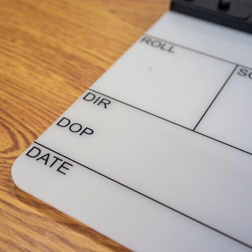 Filmsticks Action! Nano Acrylic Medium Clapperboard (3 x 2.8")