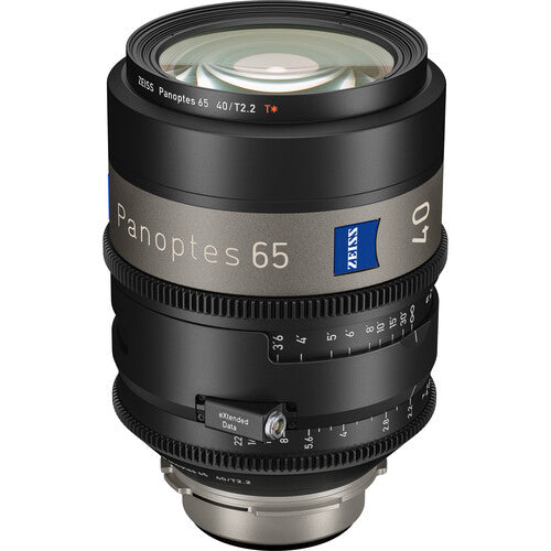 ZEISS Panoptes 65 40mm T2.2 Cine Lens (ARRI LPL, Feet)