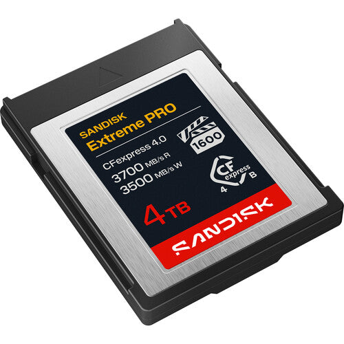 SanDisk 4TB Extreme PRO CFexpress 4.0 Type B Memory Card