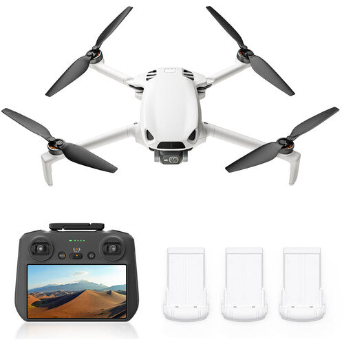 SKYROVER S1 Drone Fly More Combo with Remote Screen Controller (White)