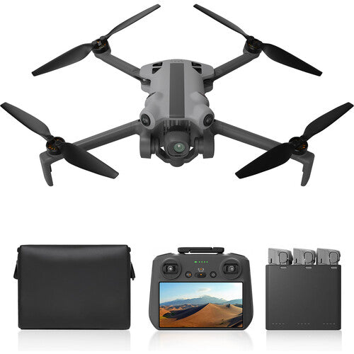 SKYROVER X1 Drone Fly More Combo with Remote Screen Controller (Gray)