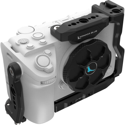 Kondor Blue Hybrid Camera Cage for Sony FX5 (Raven Black)