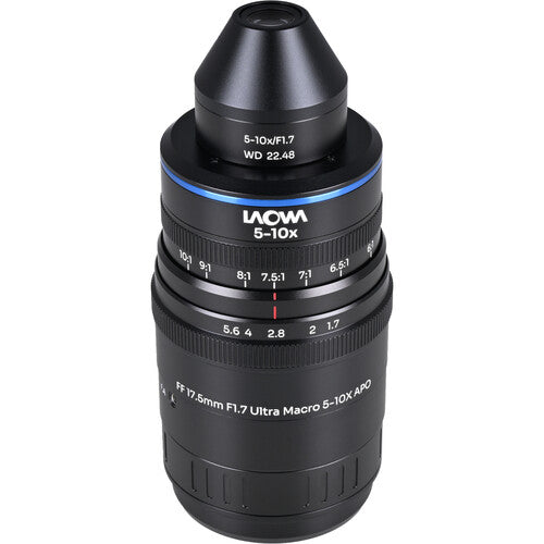Venus Optics Laowa Aksen 17.5mm f/1.7 5-10x Ultra Macro APO Lens (Sony E)