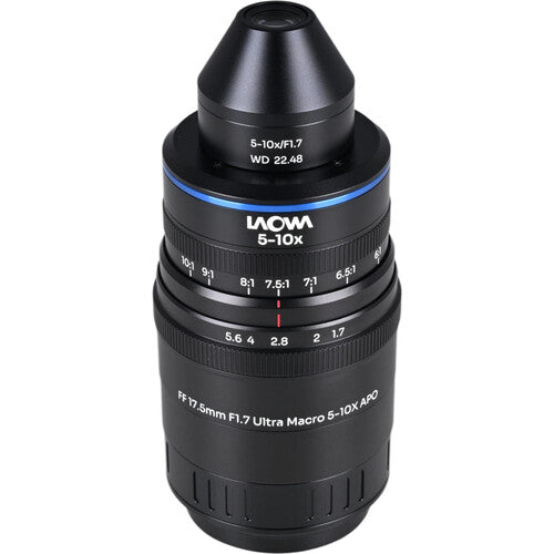 Venus Optics Laowa Aksen 17.5mm f/1.7 5-10x Ultra Macro APO Lens (FUJIFILM X)