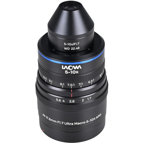 Venus Optics Laowa Aksen 17.5mm f/1.7 5-10x Ultra Macro APO Lens (Canon EF)