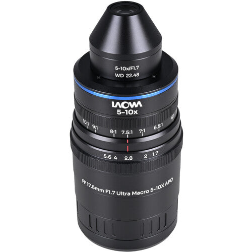 Venus Optics Laowa Aksen 17.5mm f/1.7 5-10x Ultra Macro APO Lens (L-Mount)