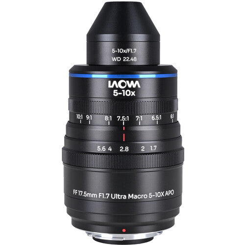 Venus Optics Laowa Aksen 17.5mm f/1.7 5-10x Ultra Macro APO Lens (Nikon F)