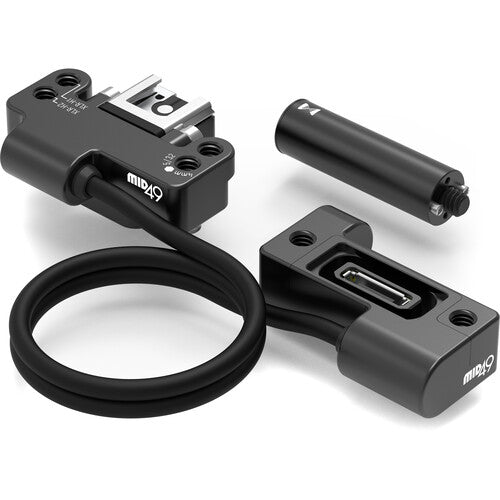 MID49 EVF Cable & XLR Handle Riser for Sony FX5