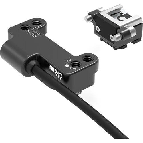 MID49 EVF Cable & XLR Handle Riser for Sony FX5