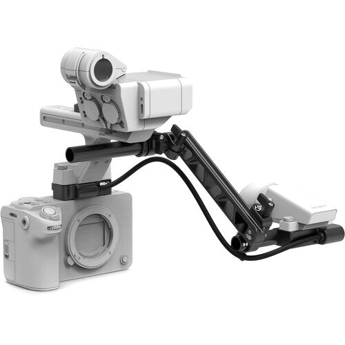 MID49 EVF Cable & XLR Handle Riser with Mounting Kit for Sony FX5