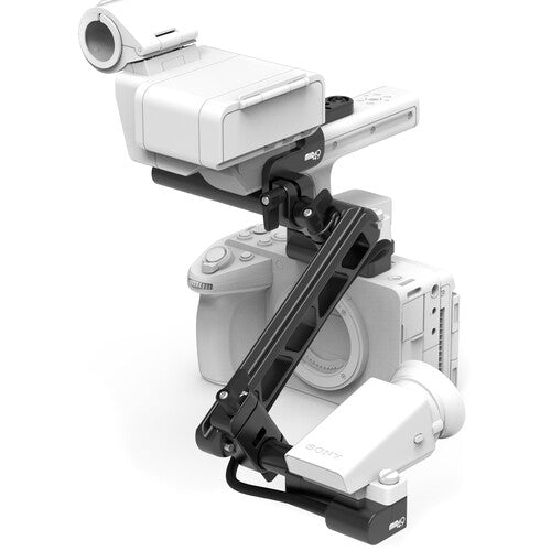 MID49 EVF Cable & XLR Handle Riser with Mounting Kit for Sony FX5