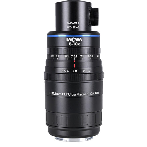 Venus Optics Laowa Aksen 17.5mm f/1.7 5-10x Ultra Macro APO Lens with Coaxial Illumination (Micro Four Thirds)