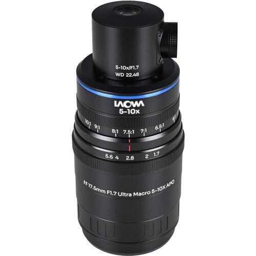 Venus Optics Laowa Aksen 17.5mm f/1.7 5-10x Ultra Macro APO Lens with Coaxial Illumination (Micro Four Thirds)