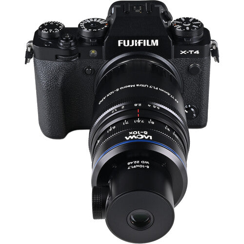 Venus Optics Laowa Aksen 17.5mm f/1.7 5-10x Ultra Macro APO Lens with Coaxial Illumination (FUJIFILM X)