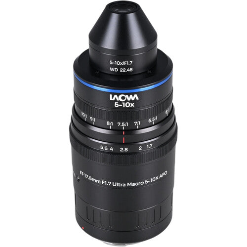 Venus Optics Laowa Aksen 17.5mm f/1.7 5-10x Ultra Macro APO Lens (Canon RF)