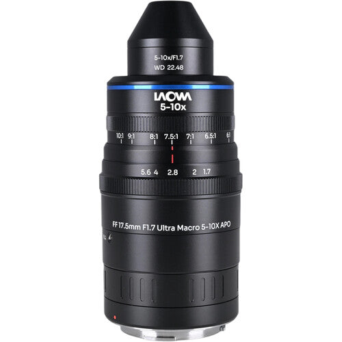 Venus Optics Laowa Aksen 17.5mm f/1.7 5-10x Ultra Macro APO Lens (Canon RF)