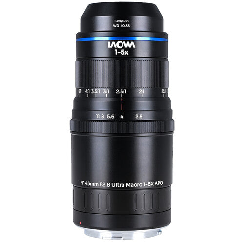 Venus Optics Laowa Aksen 45mm f/2.8 1-5x Ultra Macro APO Lens (Canon RF)