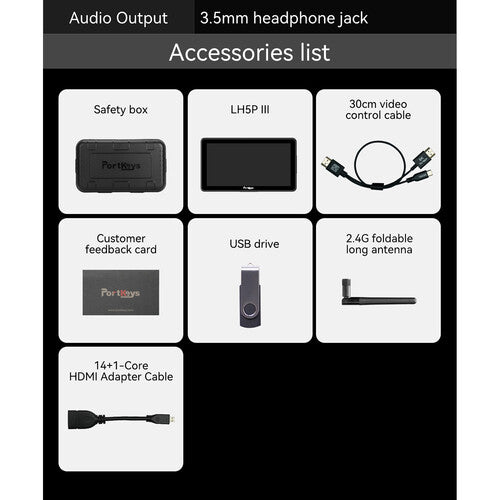 PORTKEYS LH5P III 5.7" Touchscreen HDMI Monitor
