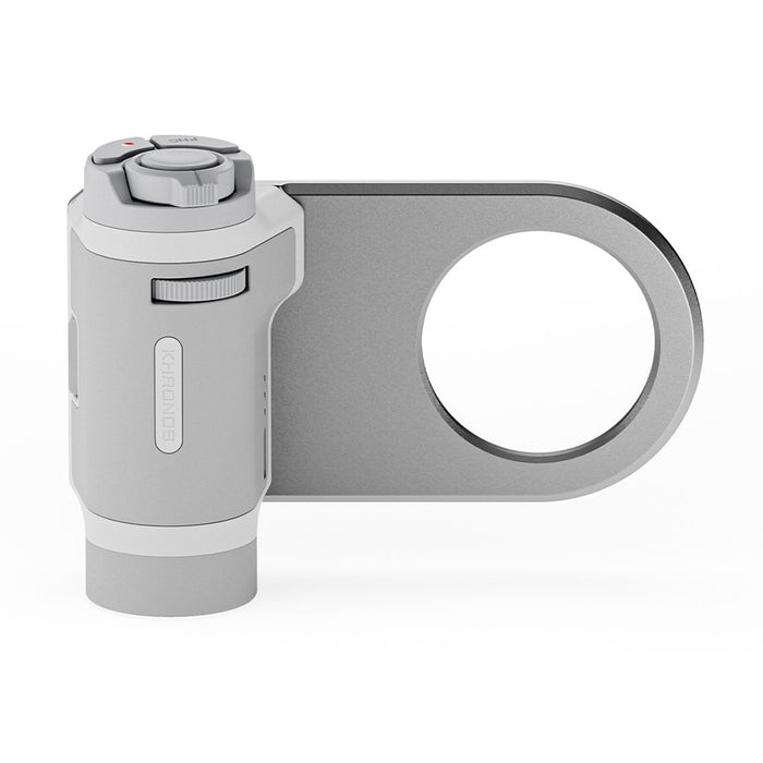 Tilta Khronos Lite Control Handle with Magnetic Mount Kit for iPhone (Light Gray)