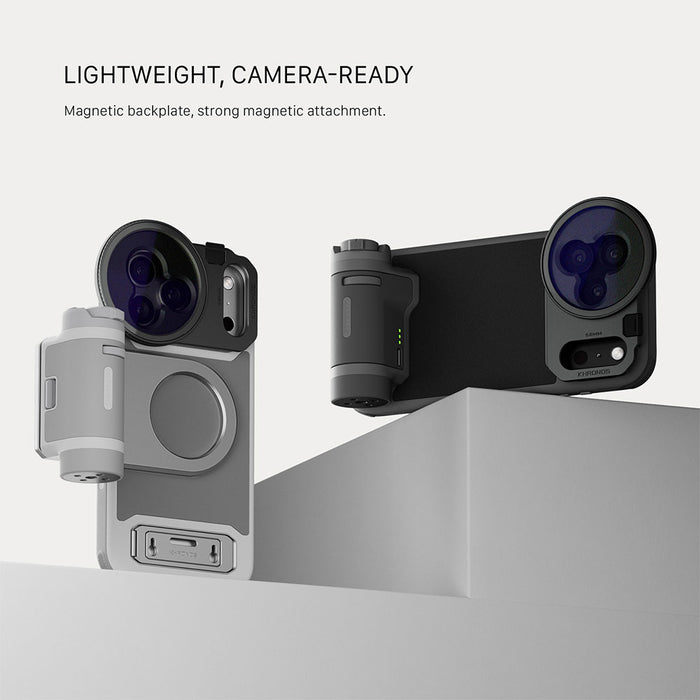 Tilta Khronos Lite Control Handle with Magnetic Mount Kit for iPhone (Black)