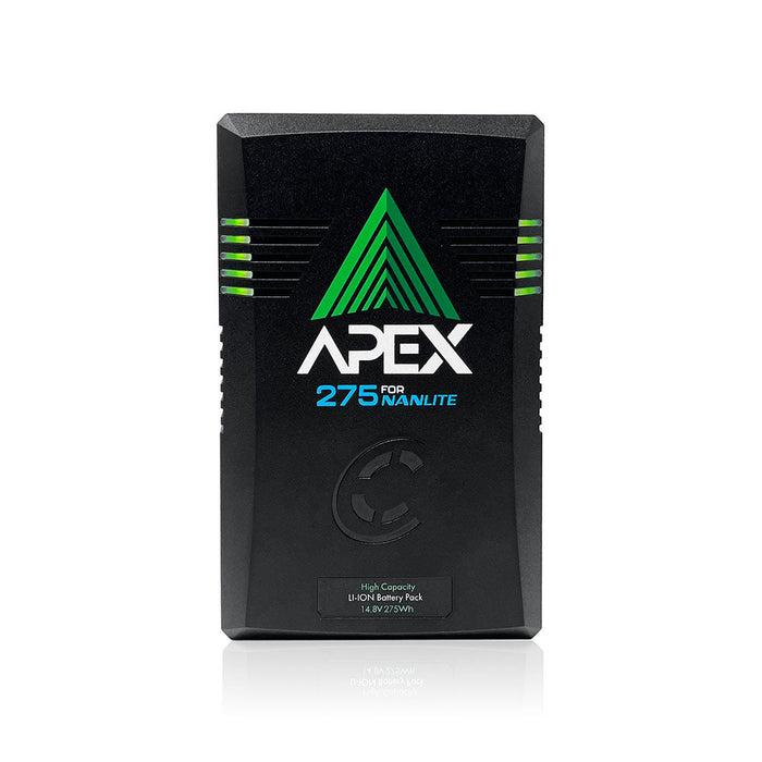 Nanlite Core Apex 275 Dual V-Mount 2-Pack Battery and Charger Kit