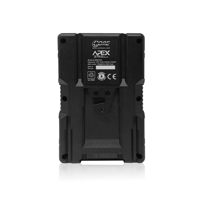 Nanlite Core Apex 275 Dual V-Mount 2-Pack Battery and Charger Kit