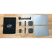 The Betty Lights Luminous Reflector Double A4 Kit features two square reflective panels with TwinMag Handle and Quad Magnets.