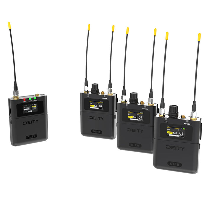 Deity Microphones Hush Wireless DIFB Interruptible Foldback Audio Kit (550 to 960 MHz)
