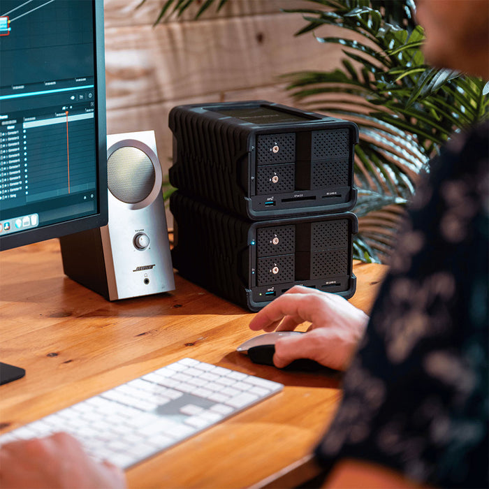 Glyph Technologies 8TB Blackbox PRO RAID Desktop Drive (2 x 4TB, Thunderbolt 3)