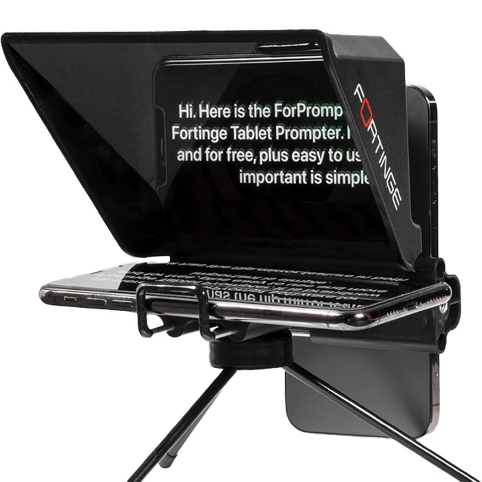 Fortinge MIA-XL Mobile Prompter with Kondor Blue Shoulder Rig MKII Bundle Kit