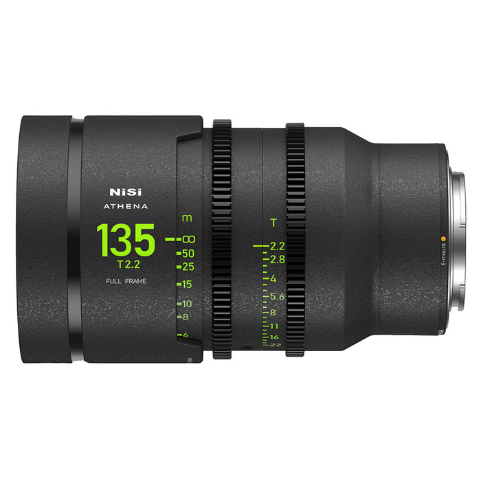 NiSi ATHENA PRIME 135mm T2.2 Full-Frame Lens (No Drop-In Filter)