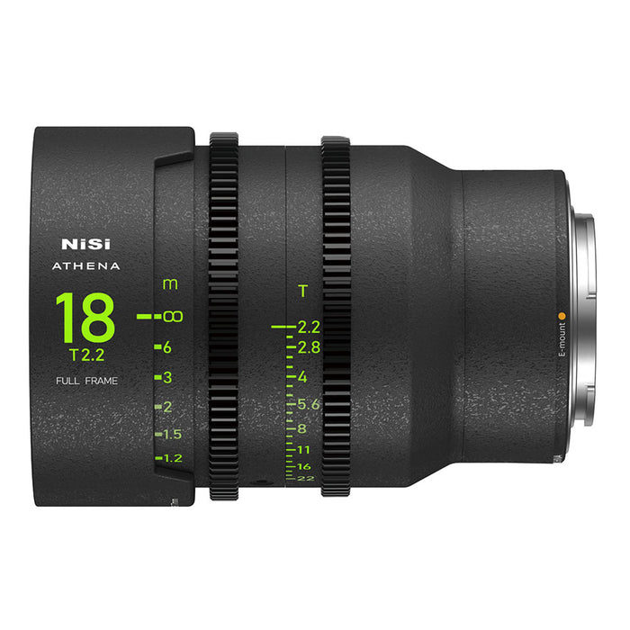 NiSi ATHENA PRIME 18mm T2.2 Full-Frame Lens (No Drop-In Filter)