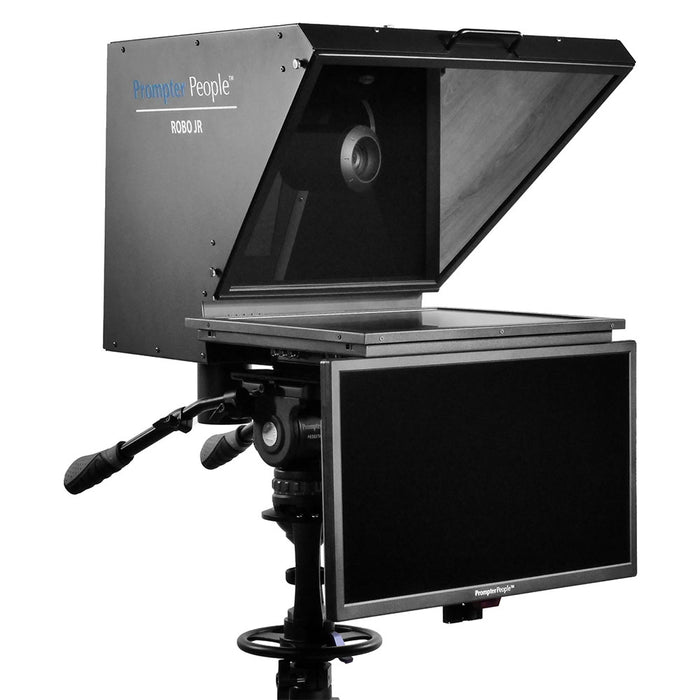 Prompter People ROBO JR PTZ 19" High Bright Teleprompter with 21.5" Talent Monitor