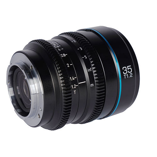 Sirui Nightwalker Series 35mm T1.2 S35 Manual Focus Cine Lens (RF Mount, Black)