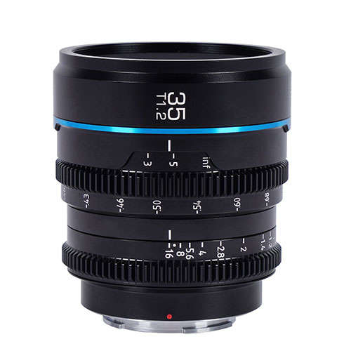 Sirui Nightwalker Series 35mm T1.2 S35 Manual Focus Cine Lens (RF Mount, Black)