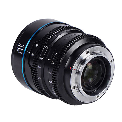 Sirui Nightwalker Series 55mm T1.2 S35 Manual Focus Cine Lens (E Mount, Black)