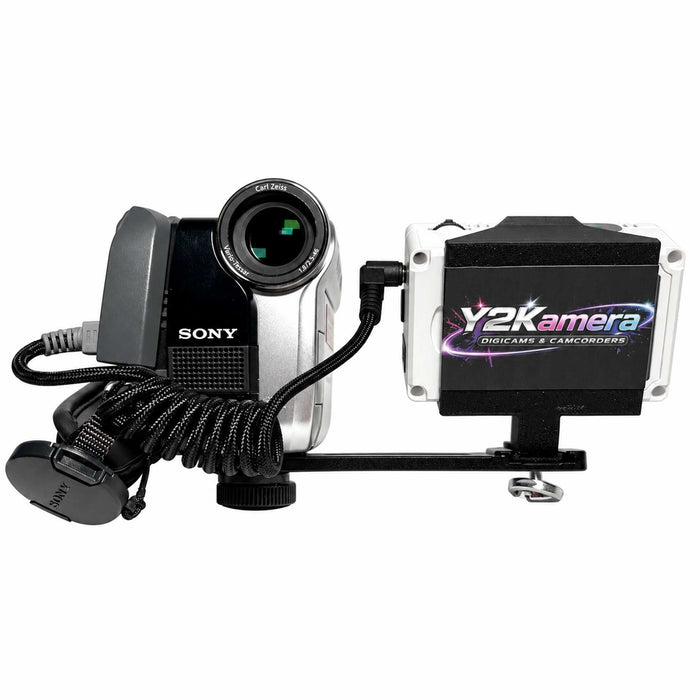 Y2Kamera Sony Handycam HC MiniDV Tapeless Camcorder Kit with PowerPlay DVR & Custom Camera Setup
