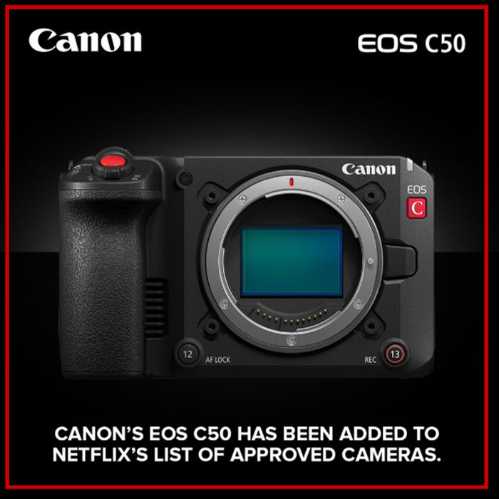 Canon EOS C50 Full-Frame Cinema Camera (Canon RF)