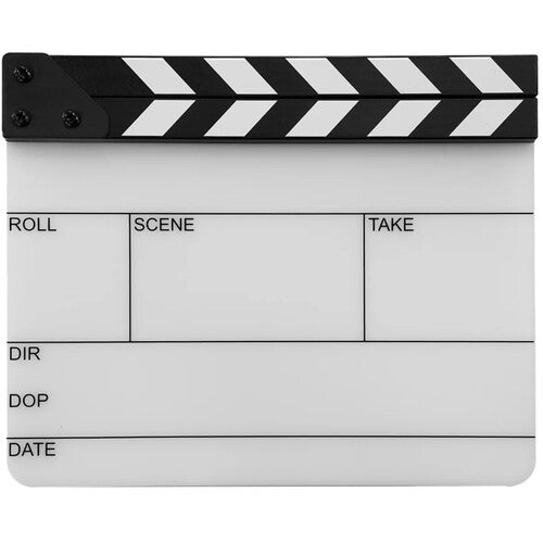 Filmsticks Action! Nano Acrylic Medium Clapperboard (3 x 2.8")