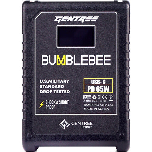 GENTREE V-Mount Micro-Size Life-Cyle Counter Battery with OLED Display (145Wh)