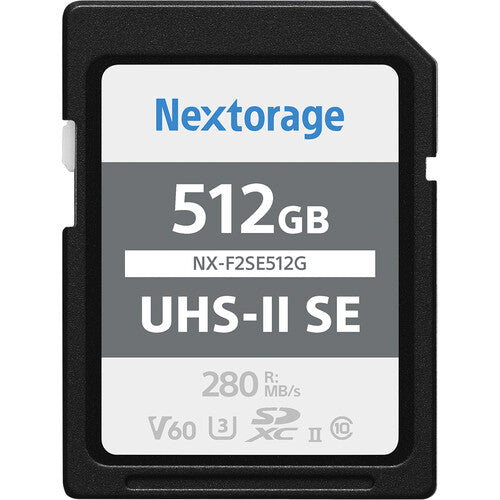 Nextorage 512GB NX-F2SE Series UHS-II SDXC Memory Card