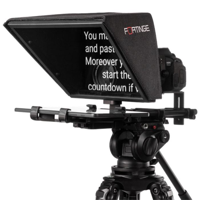 Fortinage NOA Tablet Teleprompter for DSLR to mini ENG cameras up to 2.5 kg