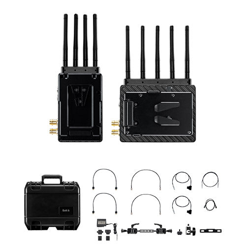 Teradek Bolt 6 XT 750 12G-SDI/HDMI Wireless RX/TX Deluxe Kit (V-Mount)