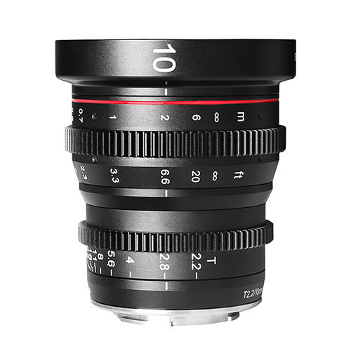 Meike 10mm T2.2 Manual Focus Cinema Lens (Fuji X Mount)