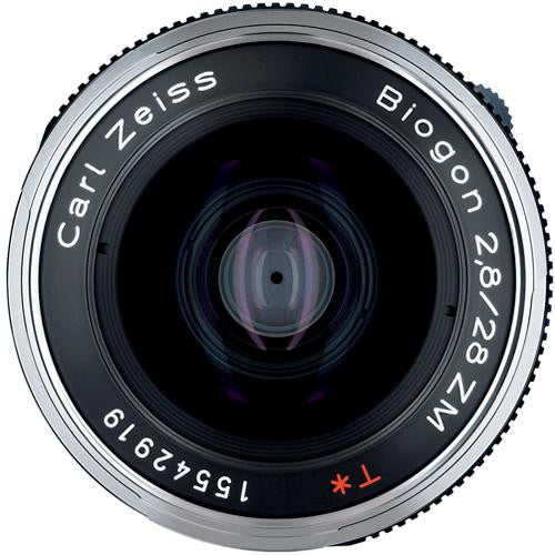 ZEISS Biogon T* 28mm f/2.8 ZM Lens (Black)