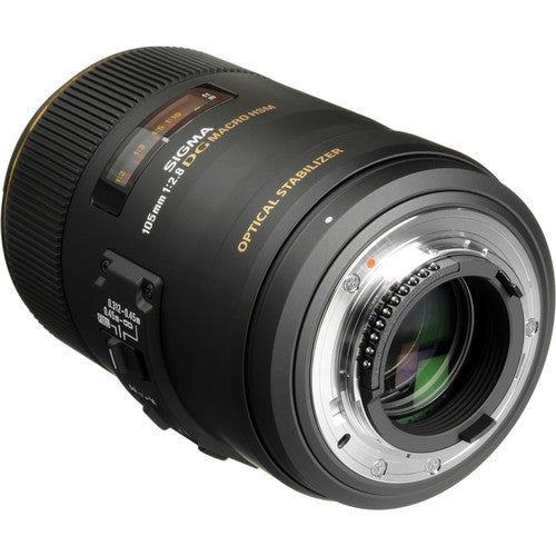 Sigma 105mm f/2.8 EX DG OS HSM Macro Lens for Nikon AF Cameras